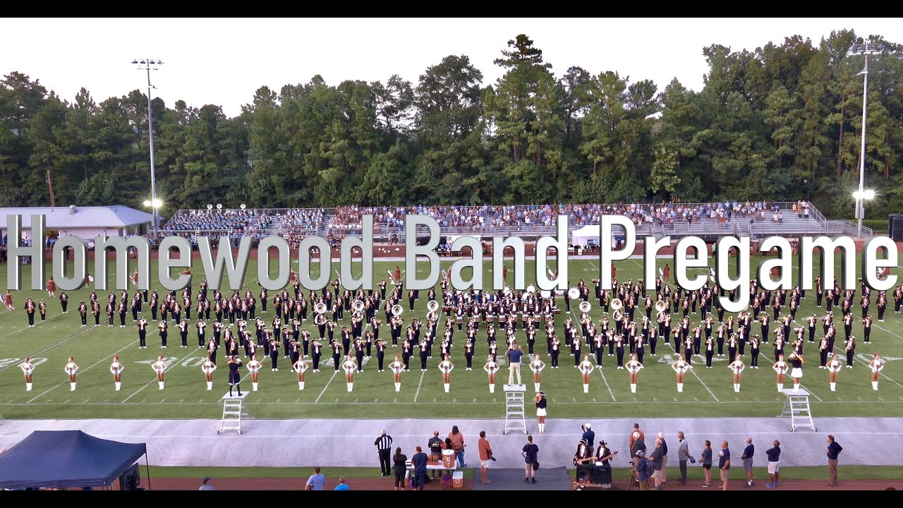 Homewood High School Band pregame 2023 YouTube