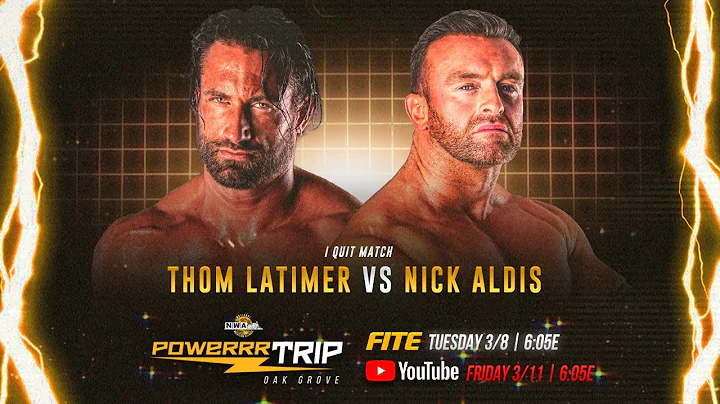 FULL MATCH - Nick Aldis vs Thom Latimer - I Quit M...