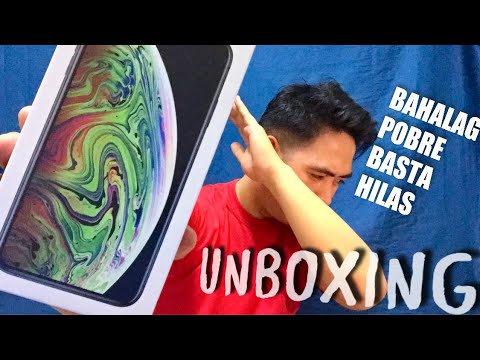 VLog 01   IPHONE XS MAX UNBOXING 2019   KABAYAN IN UAE