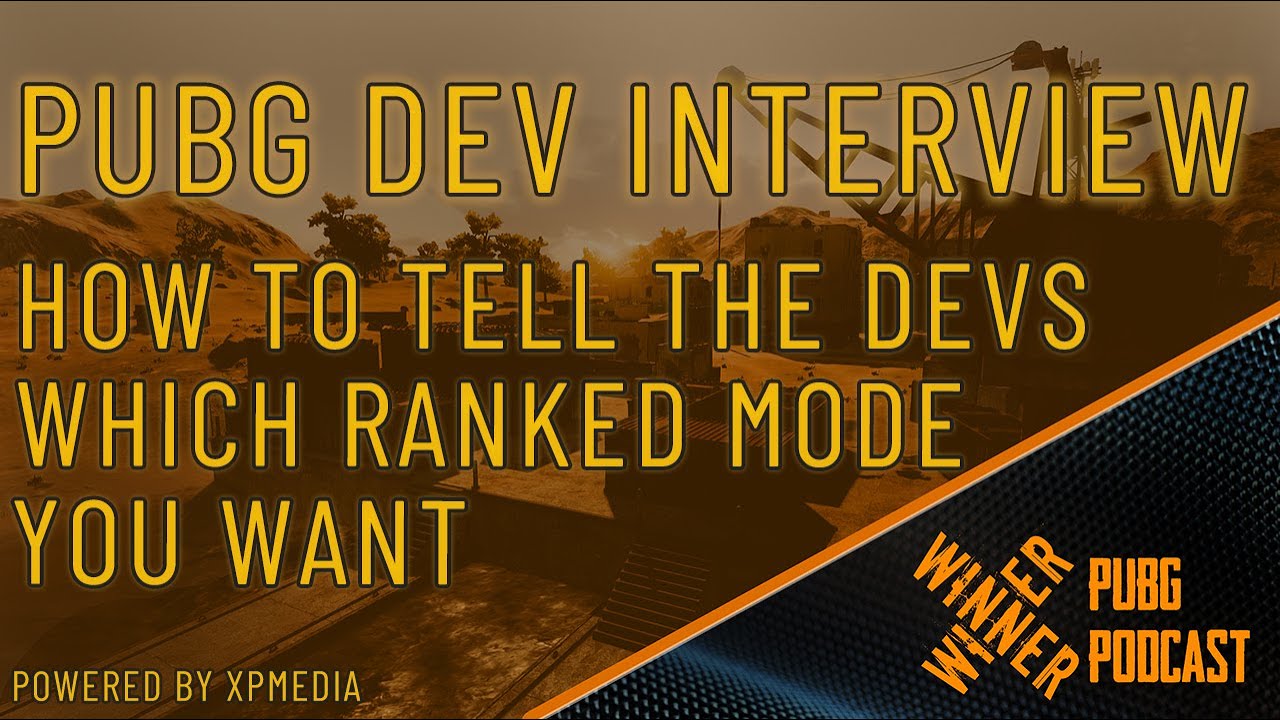 How to signal feedback to PUBG - PUBG Dev Interview clip from the Winner Winner Podcast