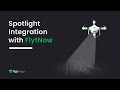 Spotlight Control | Control the M2E Spotlight using the FlytNow Dashboard