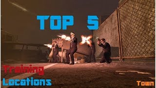 TOP 5 Best Training Spot on Town - Black ops 2 Zombies