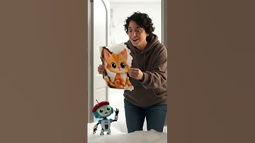 Mini Robot Trở Thành Họa Sĩ Vẽ Tranh – Phần 2 | Cuộc Phiêu Lưu Nghệ Thuật Dễ Thương