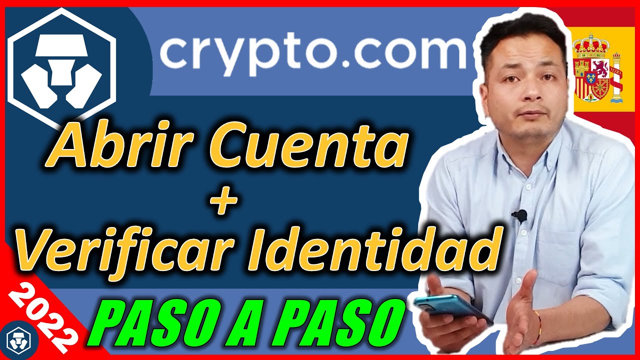 Registrarse en CRYPTO.COM 2022 | Verificar la Identidad en crypto.com 2022  español | Abrir cuenta - YouTube
