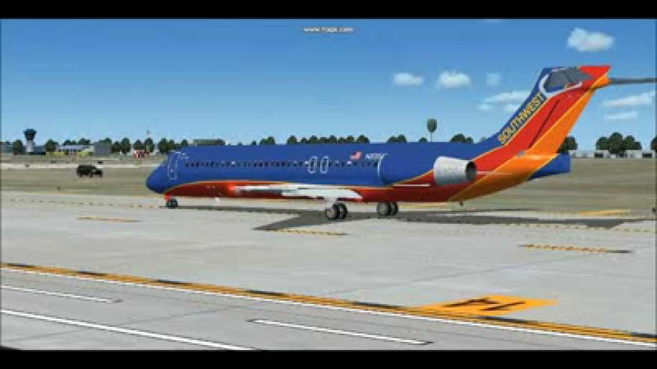 southwest 717 200 ex airtran n895at departing john wayne airport