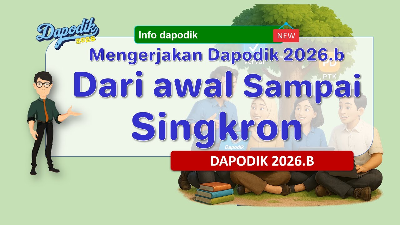INI CARA MENGEJAKAN DAPODK 2026.B DARI AWAL SAMPAI SIGKRON