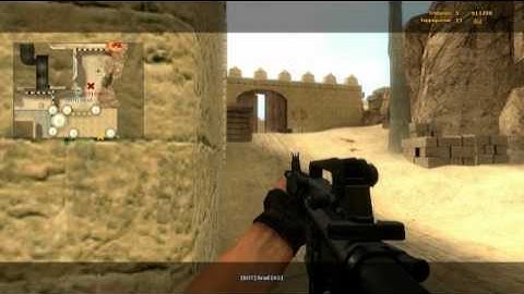 [Counter Strike: Source] Gameplay with BOTs at De_Dust2