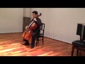 Zoltán Kodály / Sonata for Solo Cello, Op. 8（mov.1）