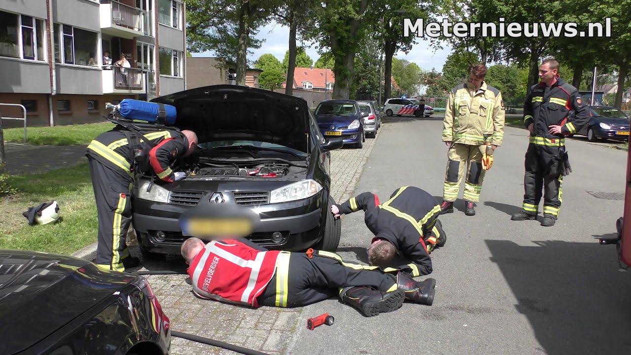 Autobrand in Hoogeveen YouTube