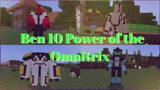 Minecraft Ben 10 Power of the Omnitrix (V1) Addon 1.20+