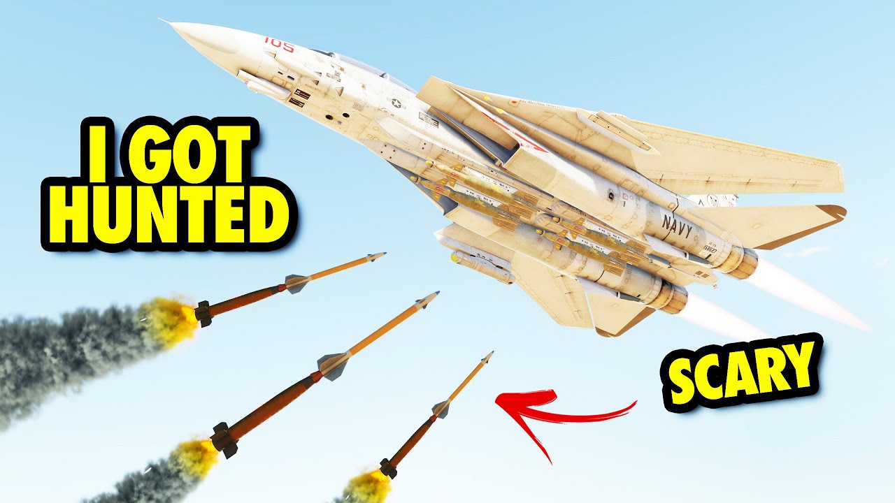I TRIED TO PLAY CAS AT TOP TIER... IT DIDN'T GO WELL! (SALTY) - F-14B in War Thunder