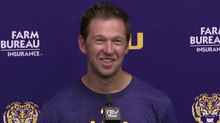 LSU is just a dream place to be, LSU OC Charlie Weis Jr. speaks to media for the first time