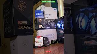 Gaming PC build with MSI on Intel core i9 processor #gaming #shorts #youtubeshorts #technology