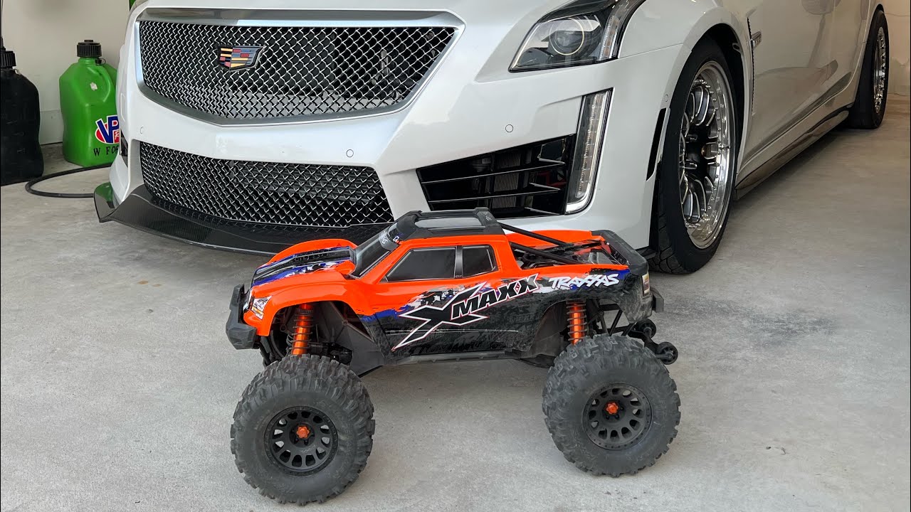 New 8S TRAXXAS XMAXX first drive! - YouTube