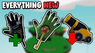 Everything NEW In The Pocket Glove Update | Roblox Slap Battles