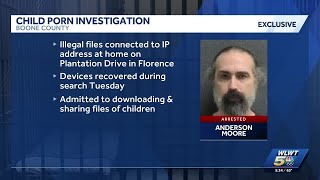 Florence man charged with 60 counts of possession of child pornography
