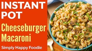 Learn how to make instant pot cheeseburger macaroni. a delicious
pressure cooker macaroni and cheese with ground beef or turkey. recipe
at simply happ...