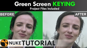 Easy Keying Tutorial Nuke Compositing with Files | VisualFX_Explorers
