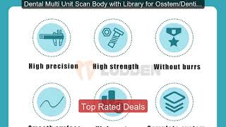 Dental Multi Unit Scan Body with Library for Osstem/Dentium/Di... -- Best Buy 2026 | Great Quality!