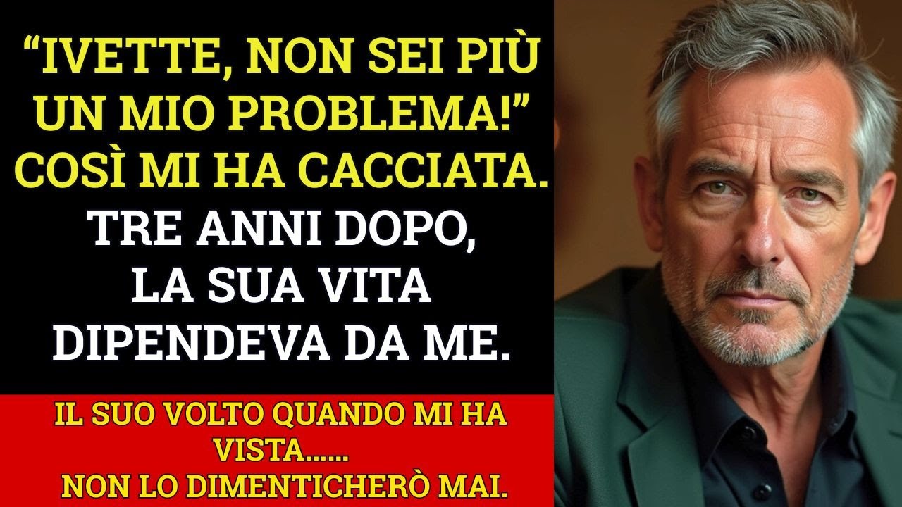 Mio figlio mi ha cacciato di casa: “Vattene, vecchio!”… tre anni dopo, aveva bisogno della mia firma