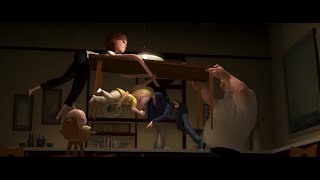 The Incredibles family time  (The Incredibles 2004)