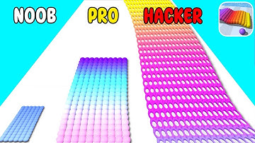 NOOB vs PRO vs HACKER in Canvas Run 2024 NEW UPDATE!