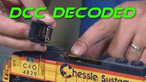 Trainmasters TV preview - ESU GP38 Decoder Install