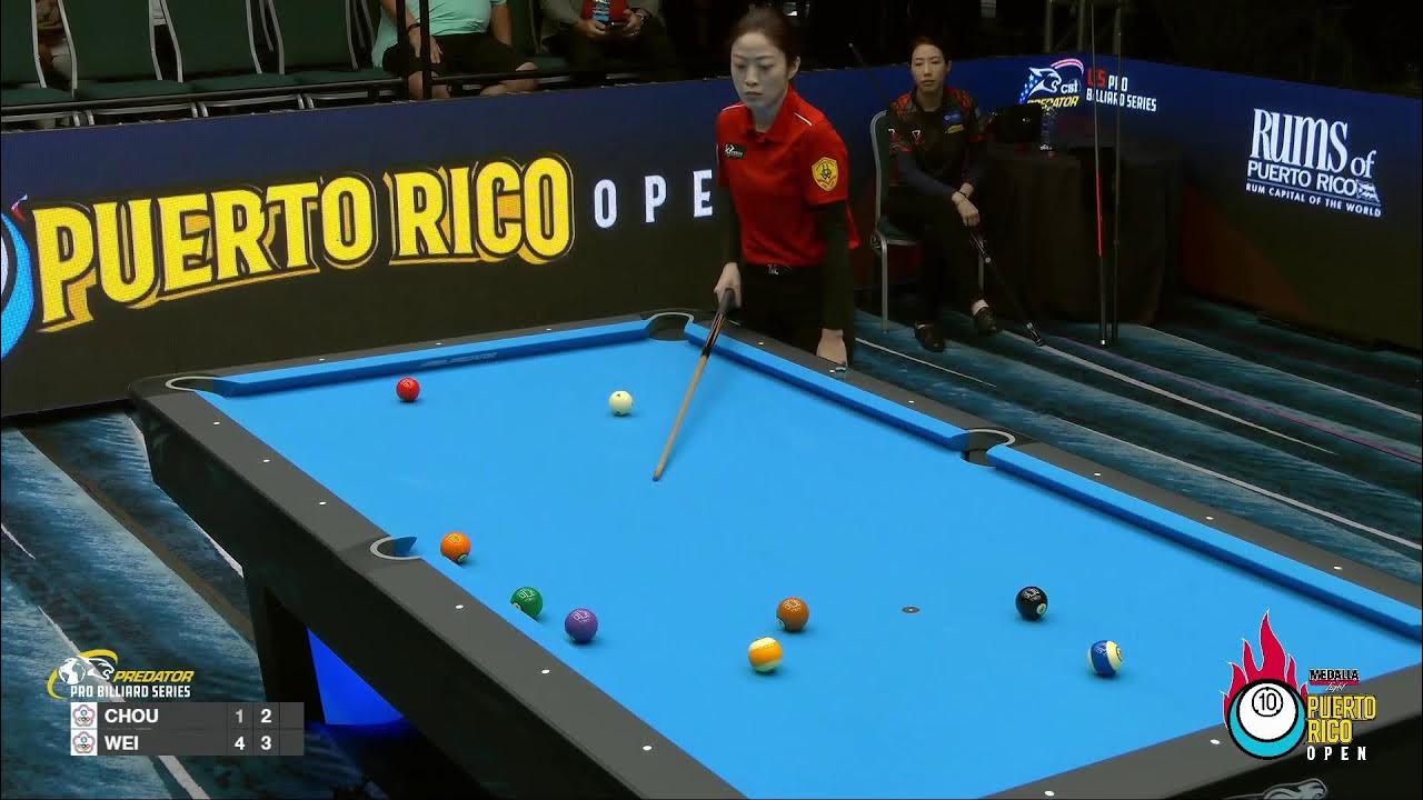 C.Y. CHOU vs T.C. WEI SEMI FINAL 2022 Medalla Light Puerto Rico Open