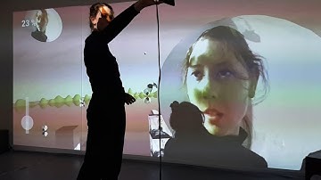 Me, Myself & I, opening performance by Amie-Blaire Chartier @Synthesis Gallery, by Marc Lee