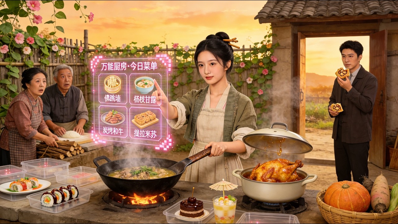 Transform into a silly woman and lead your whole family to wealth!#drama #chinesedrama #shortdrama