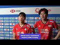 Baek Ha Na & Lee So Hee tease each other after YONEX All England Semi Final win 😁