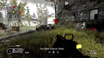 Quick Cod4 GB 1v3 | Overgrown SnD