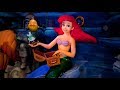 4k  low light under the sea  journey of the little mermaid ride  magic kingdom  disney world