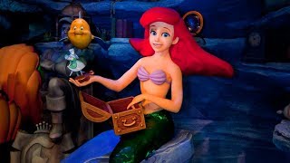 [4K  Low Light] Under The Sea  Journey of the Little Mermaid Ride  Magic Kingdom  Disney World