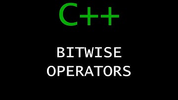 C++ Programming Tutorial 18 - Bitwise Operators