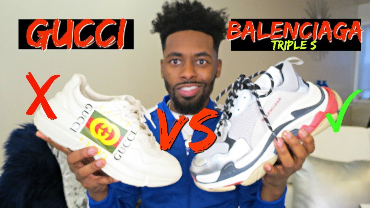 balenciaga x gucci sneakers