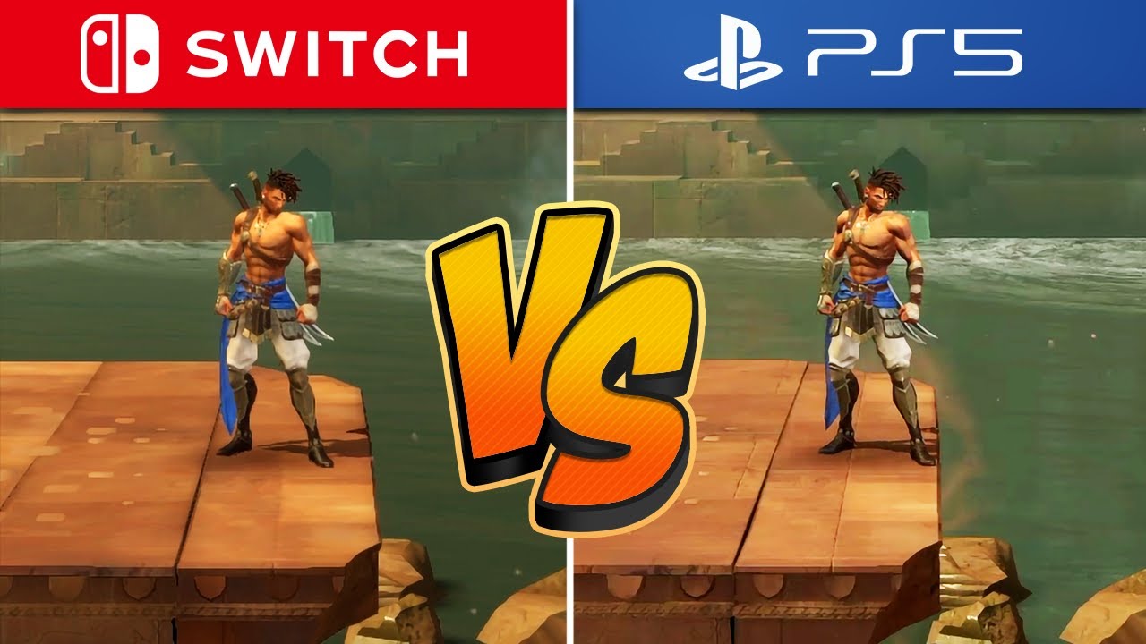 Prince of Persia: The Lost Crown Graphics Comparison (Switch vs