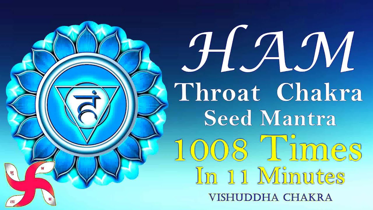 Meditation Chants for Throat Chakra  Seed Mantra HAM  Vishuddha Chakra