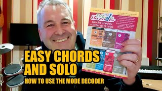 How to use The Mode Decoder guitar chord and solo wheel - it's simple Wealth