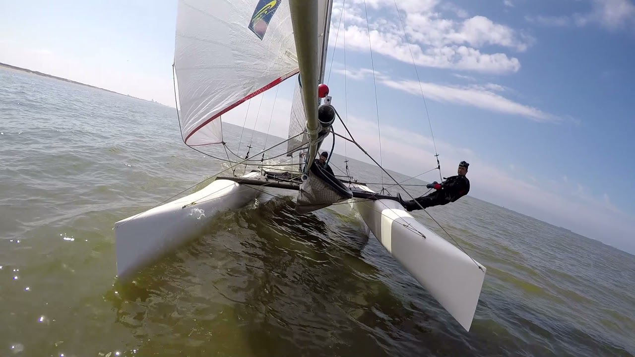 First sailing session, Season 2021 - White Formula F20