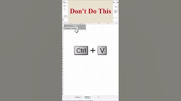 Clipboard in Excel | Excel Tips and tricks | #shorts