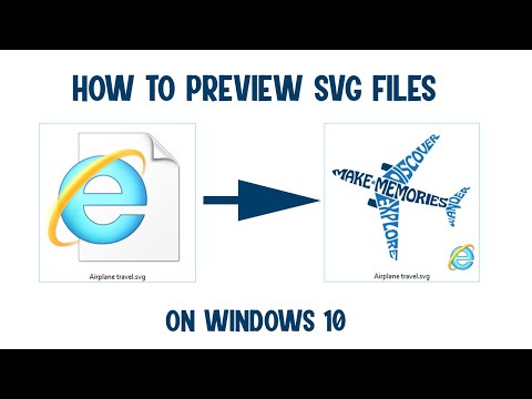 How to Preview SVG Files in Windows 10 File Explorer