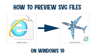 How to Preview SVG Files in Windows 10 File Explorer