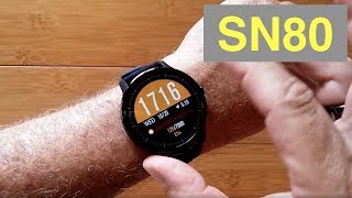 Bakeey SN80 15 Day Use / 60 Day Standby IP68 Waterproof Sports Smartwatch: Unboxing and 1st Look screenshot 3