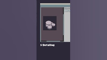 Pixel art rocks in five steps