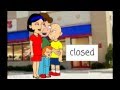 Youtube Thumbnail caillou misbehave's at chuck-e-cheese's again