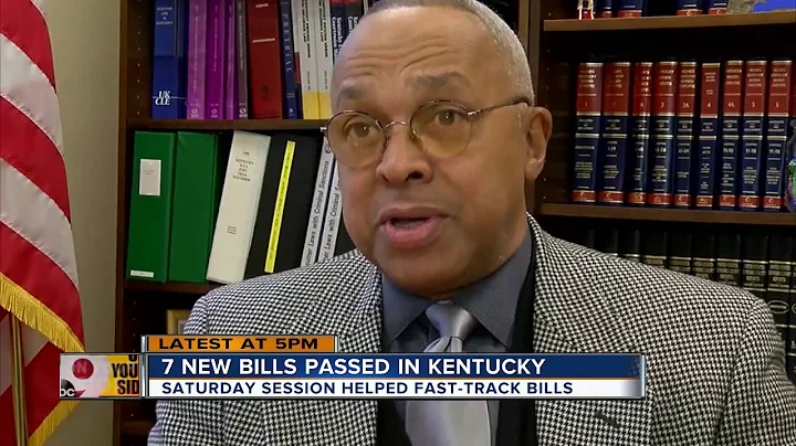 Flurry of bills passed in Kentucky