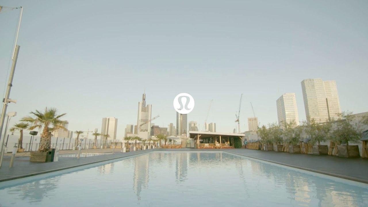 lululemon urban wake up YOGA meets frankfurt skyline YouTube