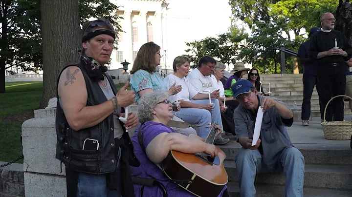 Mary Worley Candlelight Vigil for Homeless Beating...
