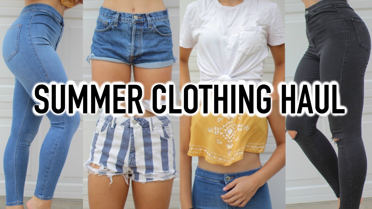 California Summer TRY-ON Haul! | TopShop, Brandy Melville, + More!